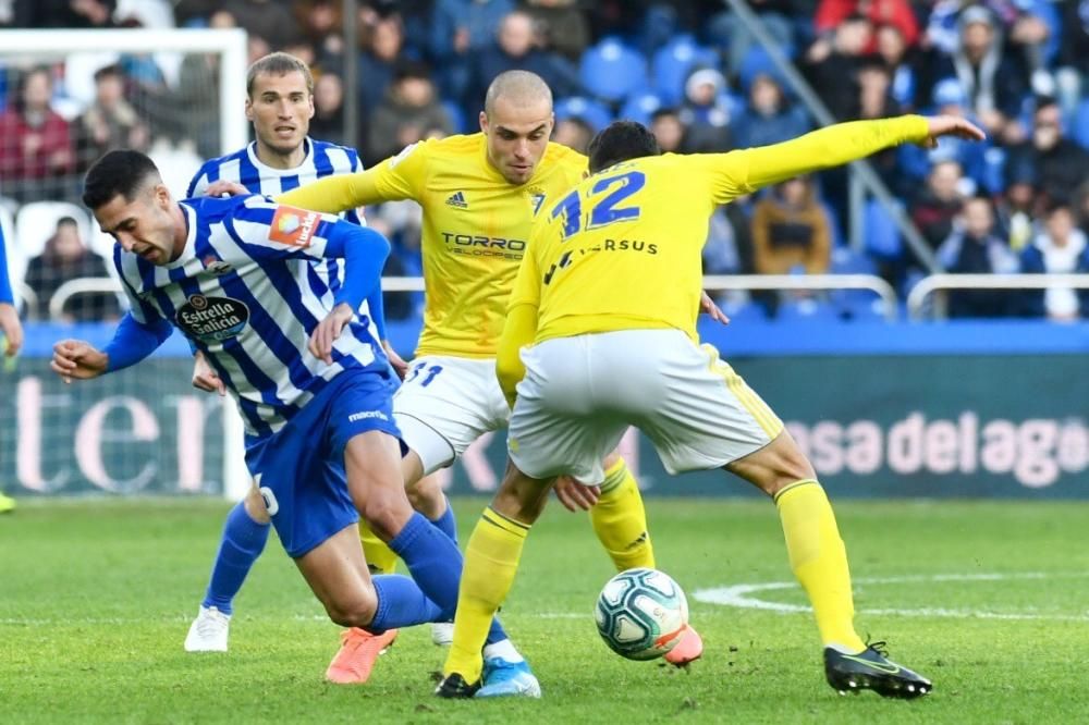 El Dépor le gana 1-0 al Cádiz