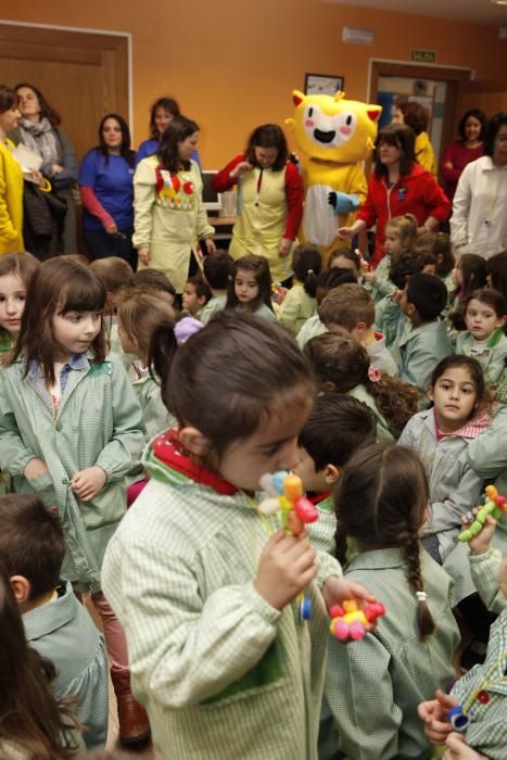Celebraciones en los colegios de Gijón