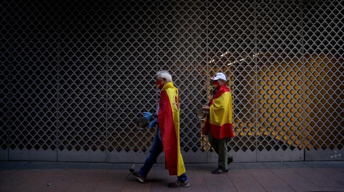 zentauroepp53708529 madrid 09 06 2020 pocas personas en las concentraciones co200610002909 zentauroepp53708529 madrid 09 06 2020 pocas personas en las concentraciones co200610002909