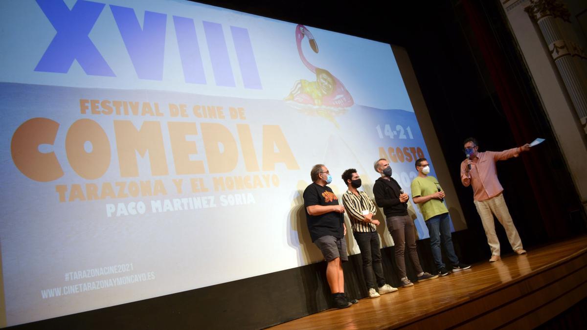 Presentación del tercer largometraje del festival.