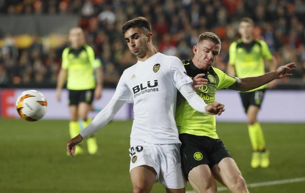 Valencia CF - Celtic de Glasgow: Las mejores fotos