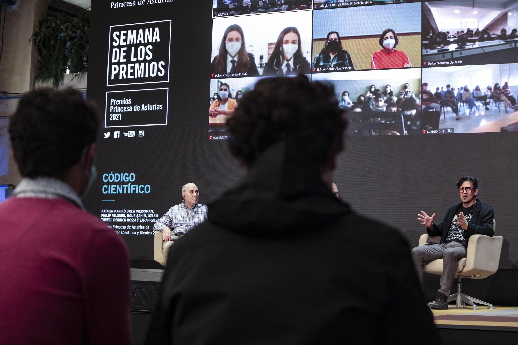 Los héroes de los escolares asturianos llevan bata y crearon las vacunas del covid