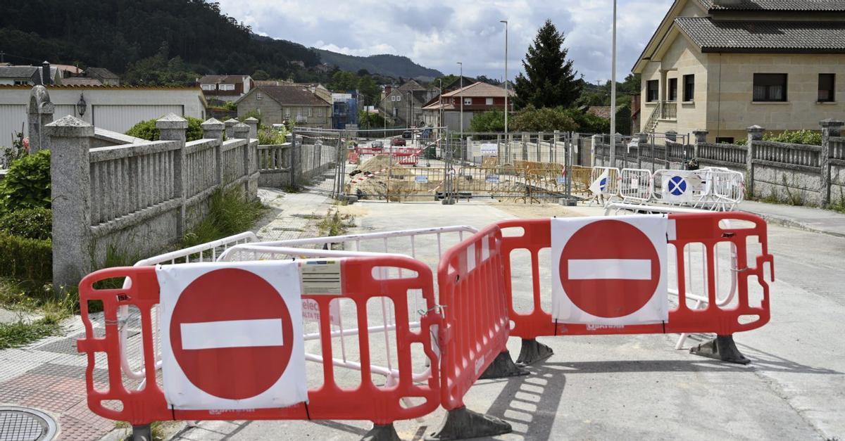 Las obras de soterramiento, en julio pasado.