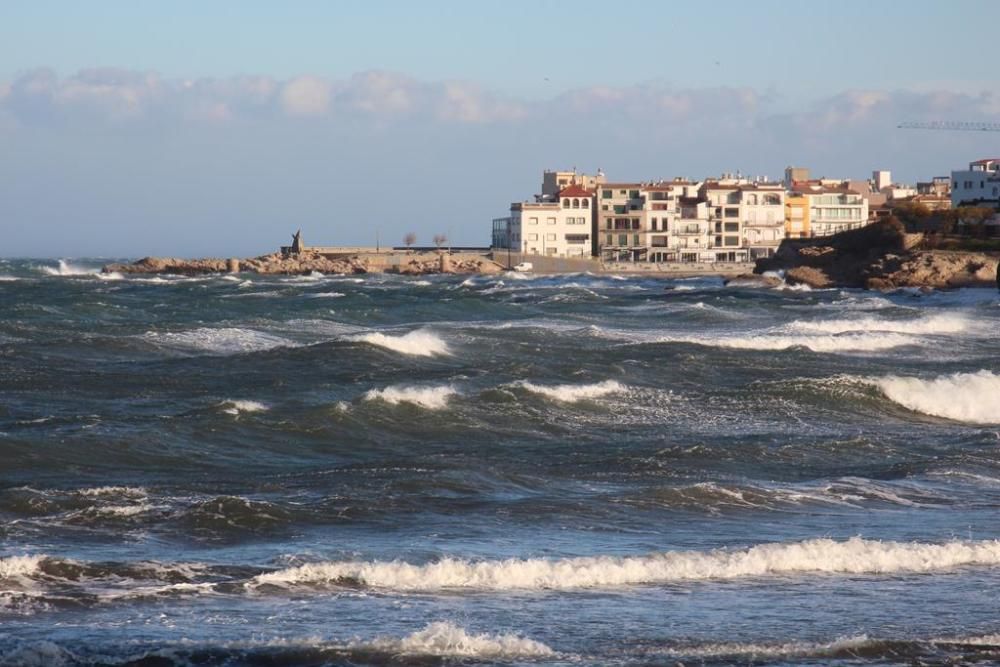 Episodi de tramuntana i mala mar a l'Empordà