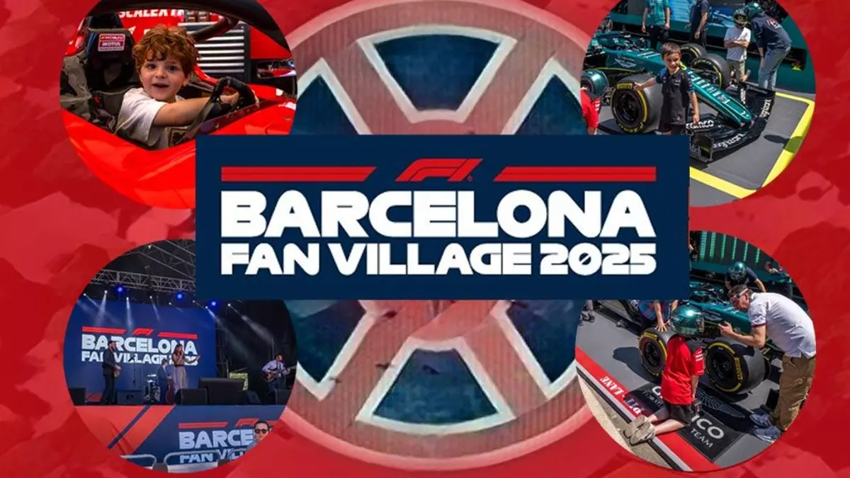 La Fórmula 1 reina en Barcelona: guía de actividades del 'fan village' de plaza de Catalunya