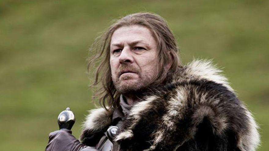 Sean Bean como Ned Stark.