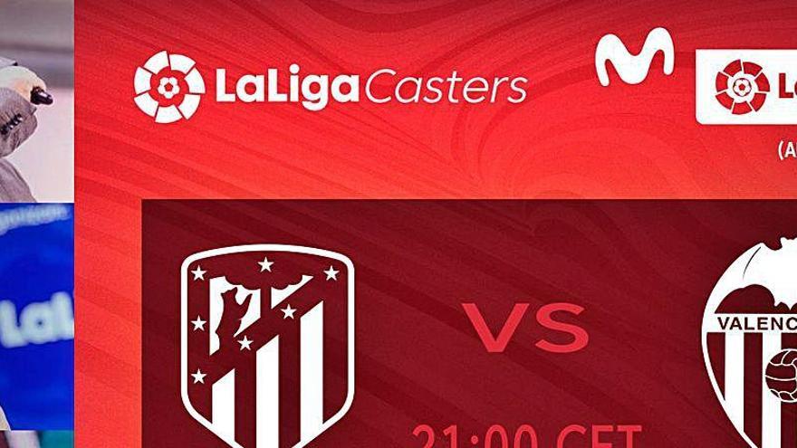 Sigue en directo el Atlético-Valencia con Ibai