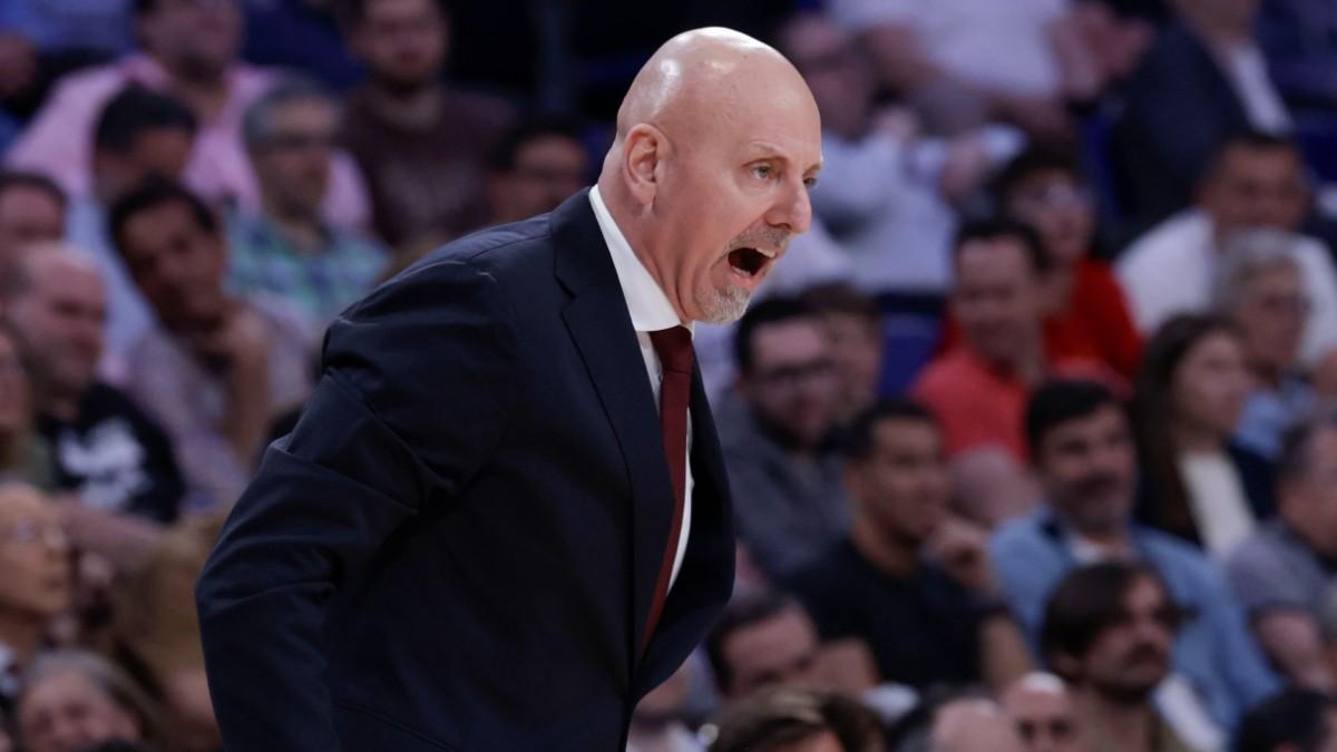 Sasa Obradovic, entrenador del Estrella Roja