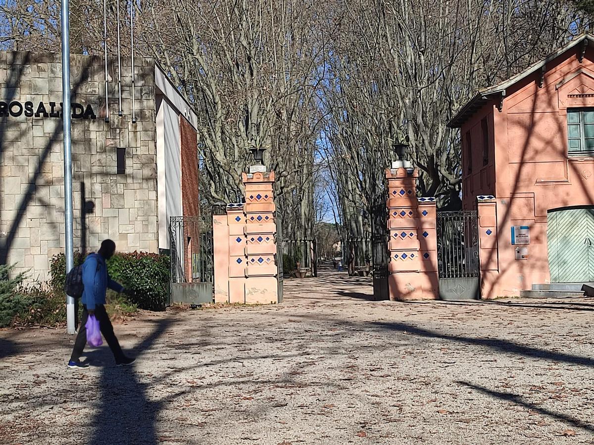 L'accés als jardins de la Devesa, oberts aquest cap de setmana.
