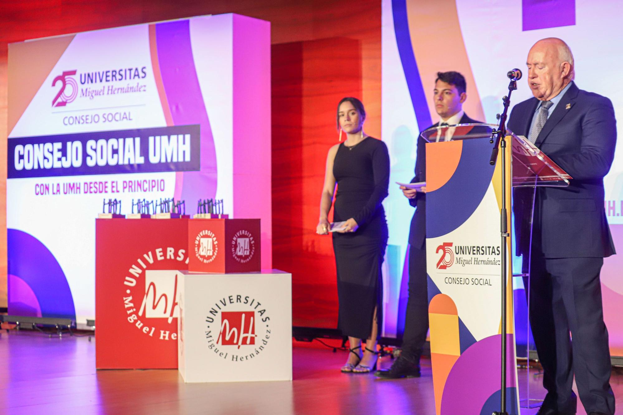 VIII PREMIOS CONSEJO SOCIAL CÁTEDRAS INSTITUCIONALES UMH ELCHE