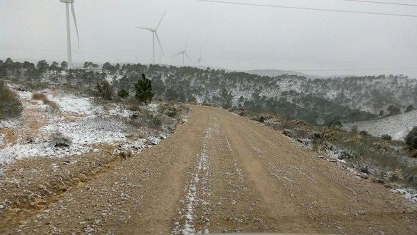 Nieve en Ayora