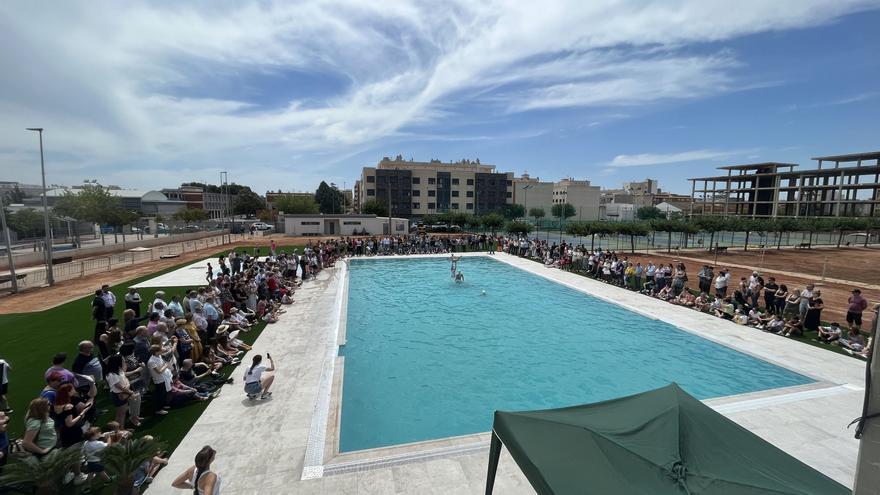 Las mejores imágenes de la inauguración de la nueva piscina descubierta de Nules