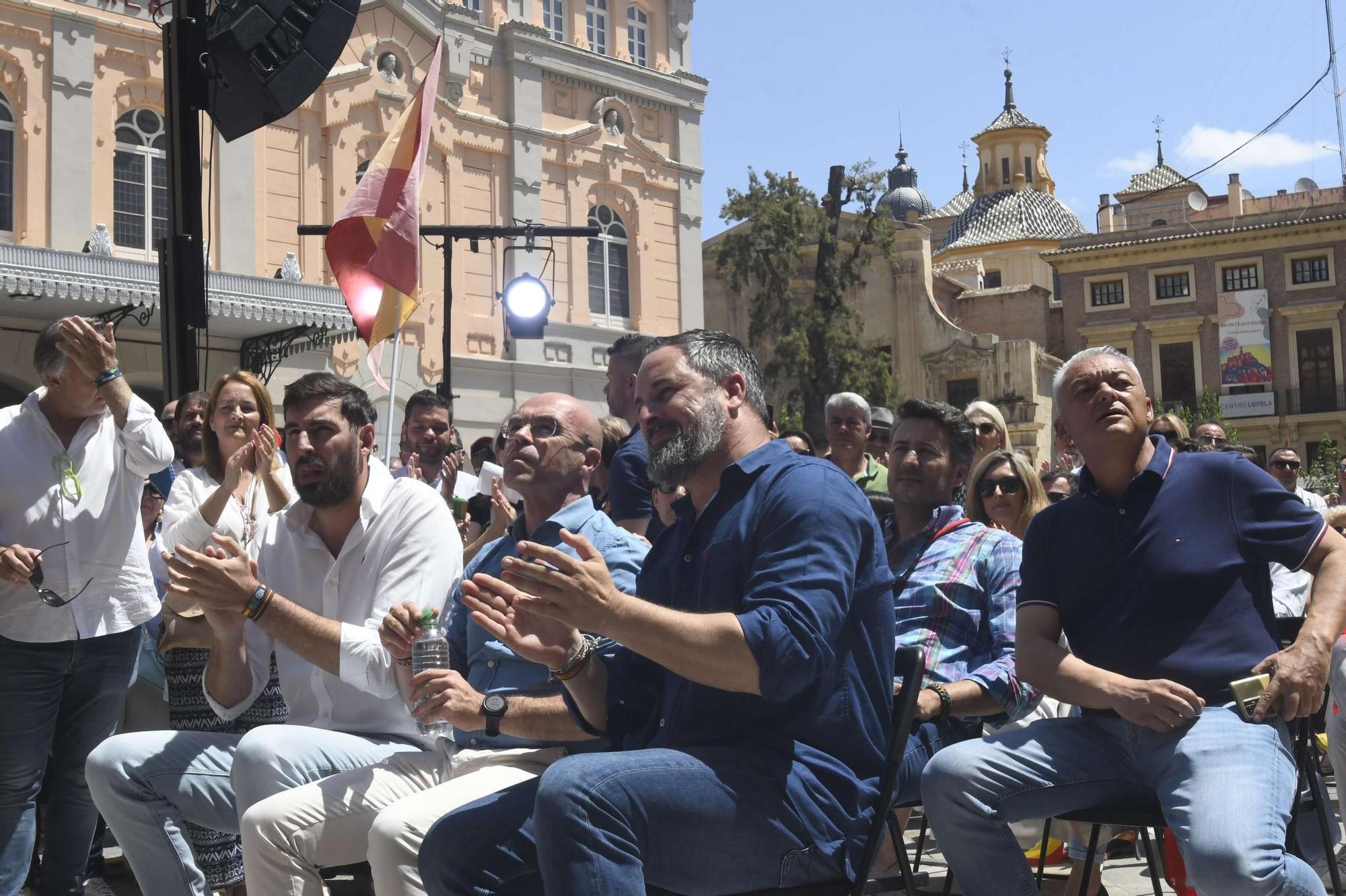 Acto de Santiago Abascal y Jorge Buxadé en Murcia