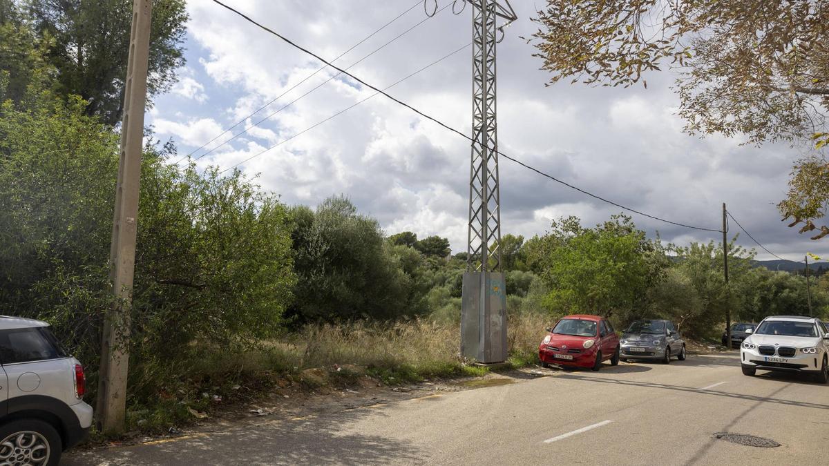 Terreno en Son Puigdorfila Nou en el que se levantarán 542 viviendas.