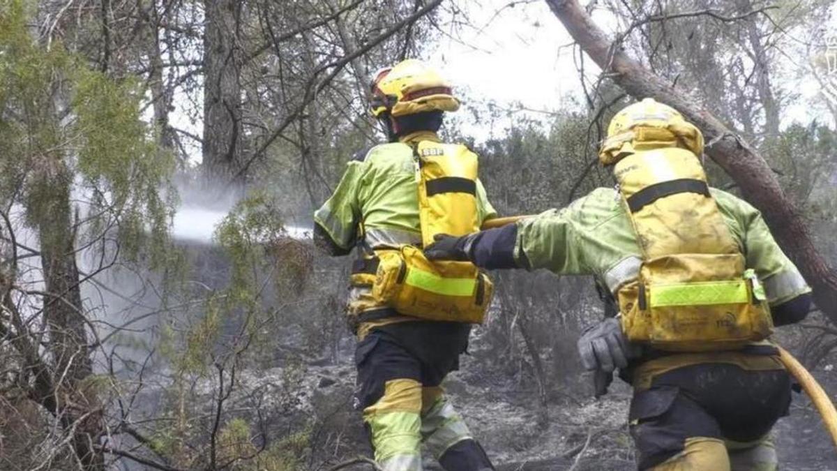 El incendio de Tuéjar se da por controlado después del rebrote de este sábado