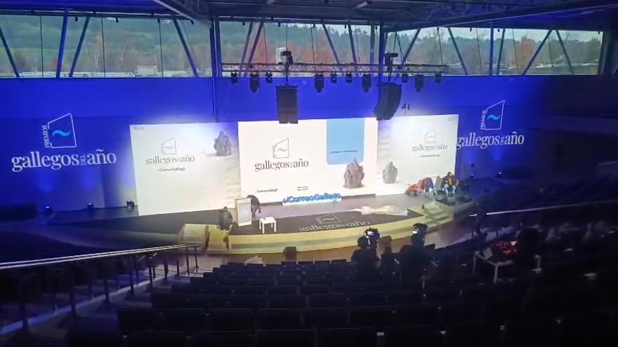 La prueba de sonido de Caamaño & Ameixeiras