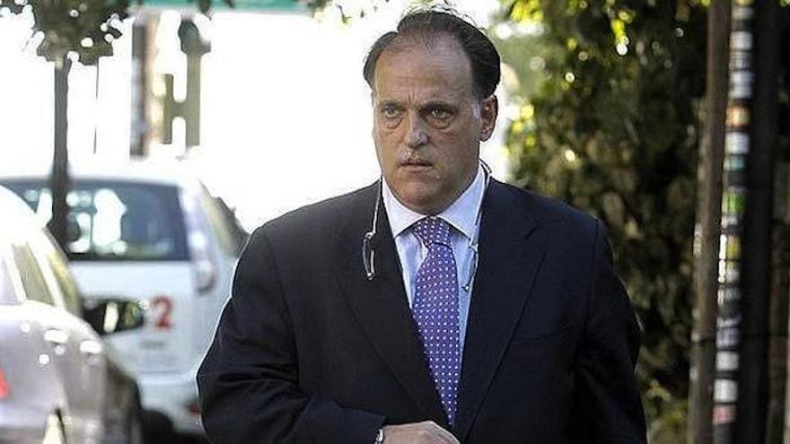 Javier Tebas, presidente de la LFP.