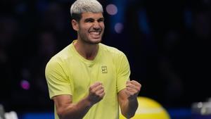 ATP Finals | Carlos Alcaraz - Felix Auger-Aliassime, en imágenes