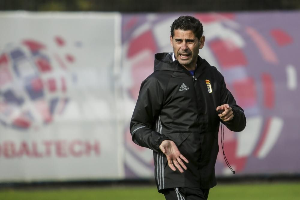 Entrenamiento del Real Oviedo