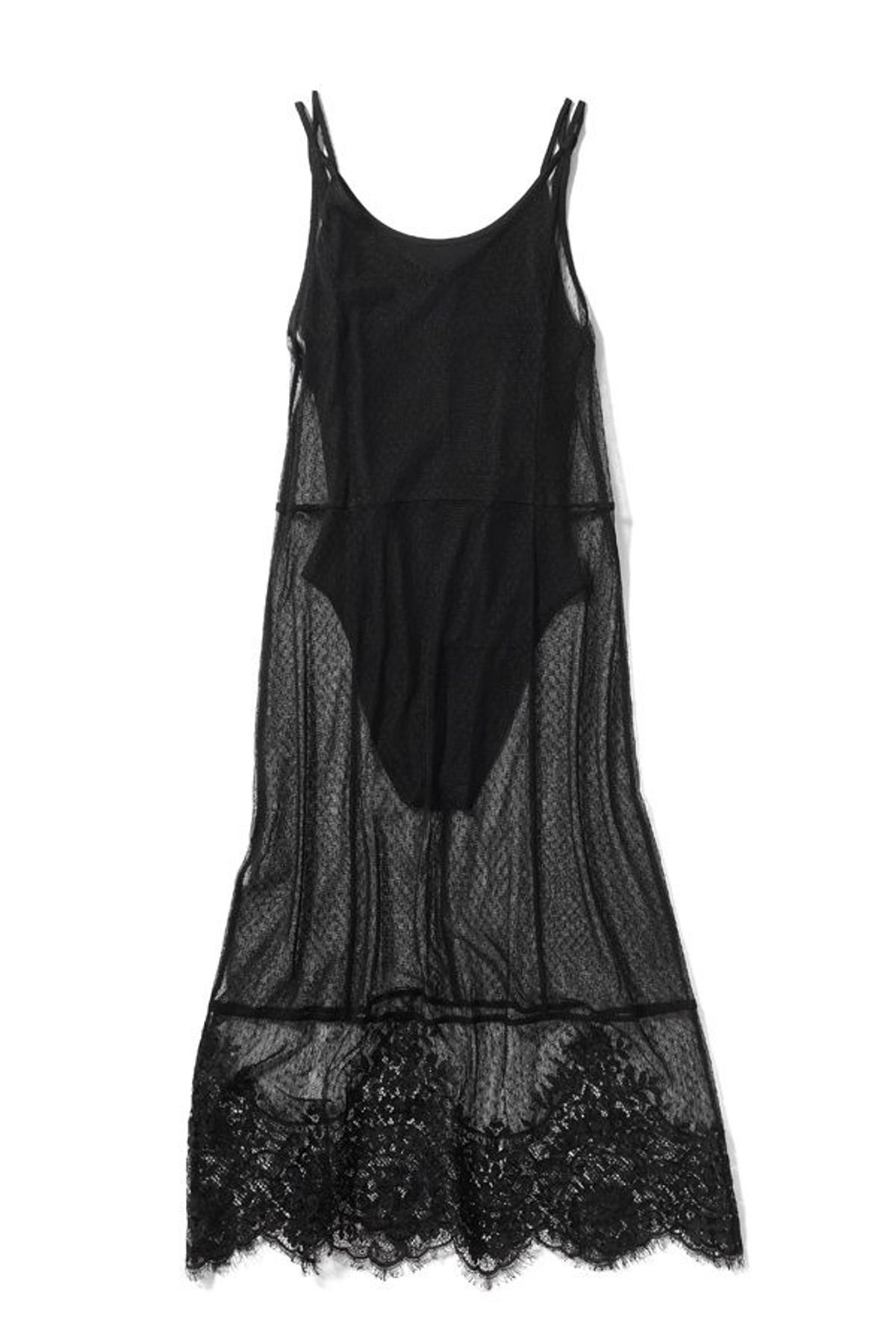 H&amp;M Loves Coachella: vestido negro con transparencias