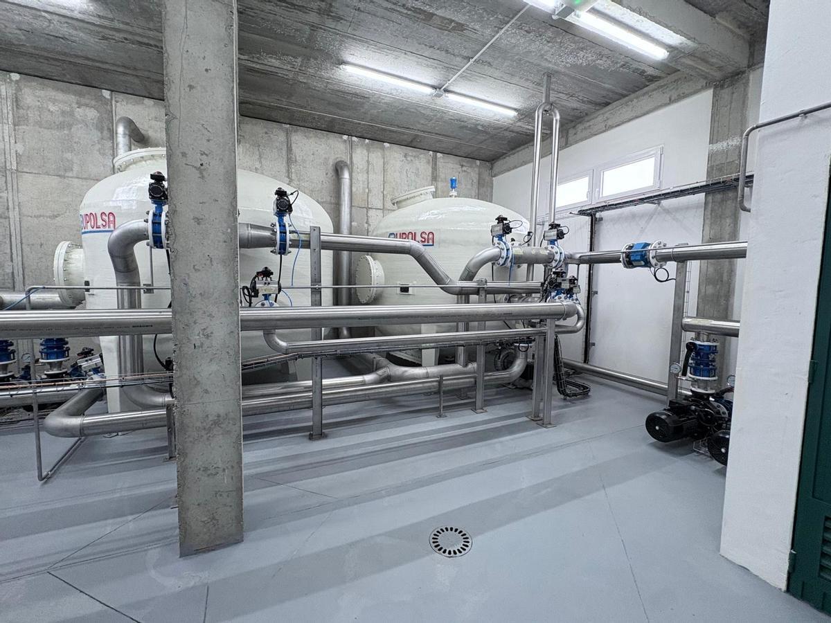 La planta por dentro.