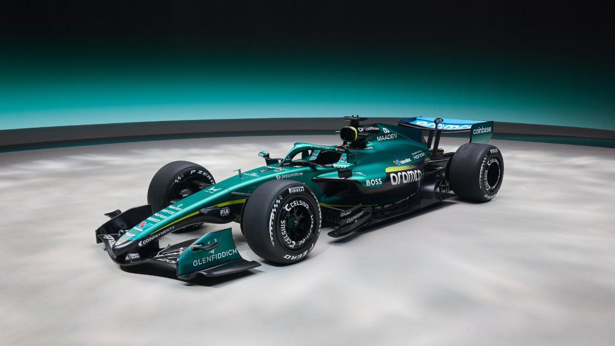 Primeras imágenes del nuevo AMR26 de Fernando Alonso para el Mundial de F1 2026