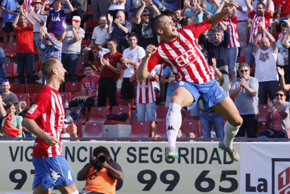 JORNADA 6. GIRONA 2- LLAGOSTERA 2 - Junto iguala el derbi gironí - El Girona encadena el cinquè partit seguit sense guanyar a casa, on l'últim triomf data del 24 de maig, precisament contra el Llagostera.