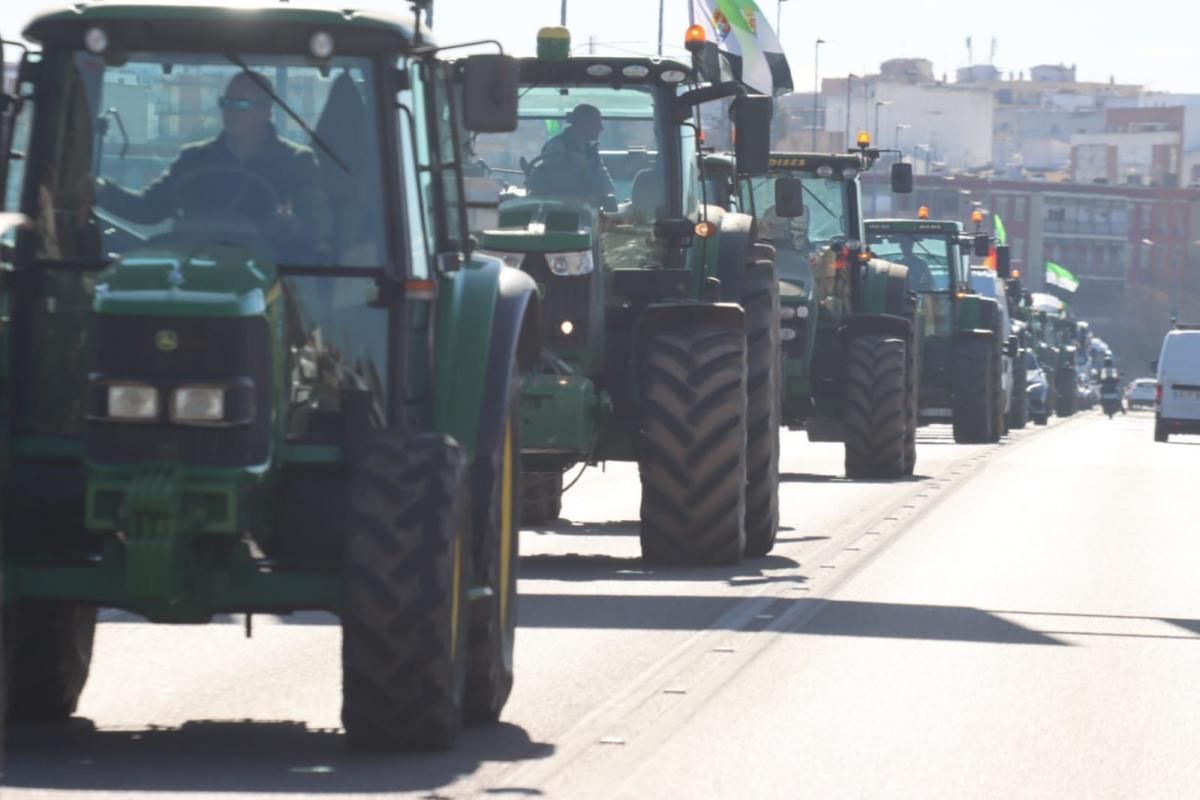 La protesta de los agricultores en imágenes