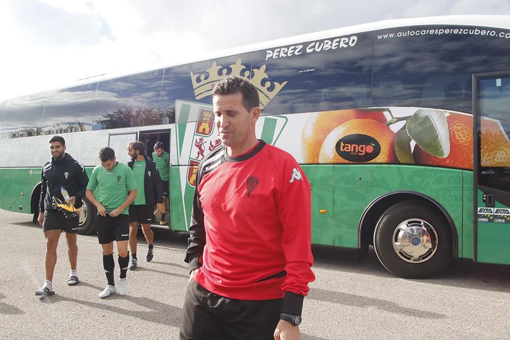 Primera jornada de Juan Merino como entrenador del Córdoba CF.