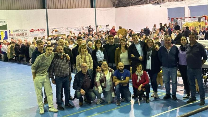 El magosto de PP de Agolada congrega a 250 personas