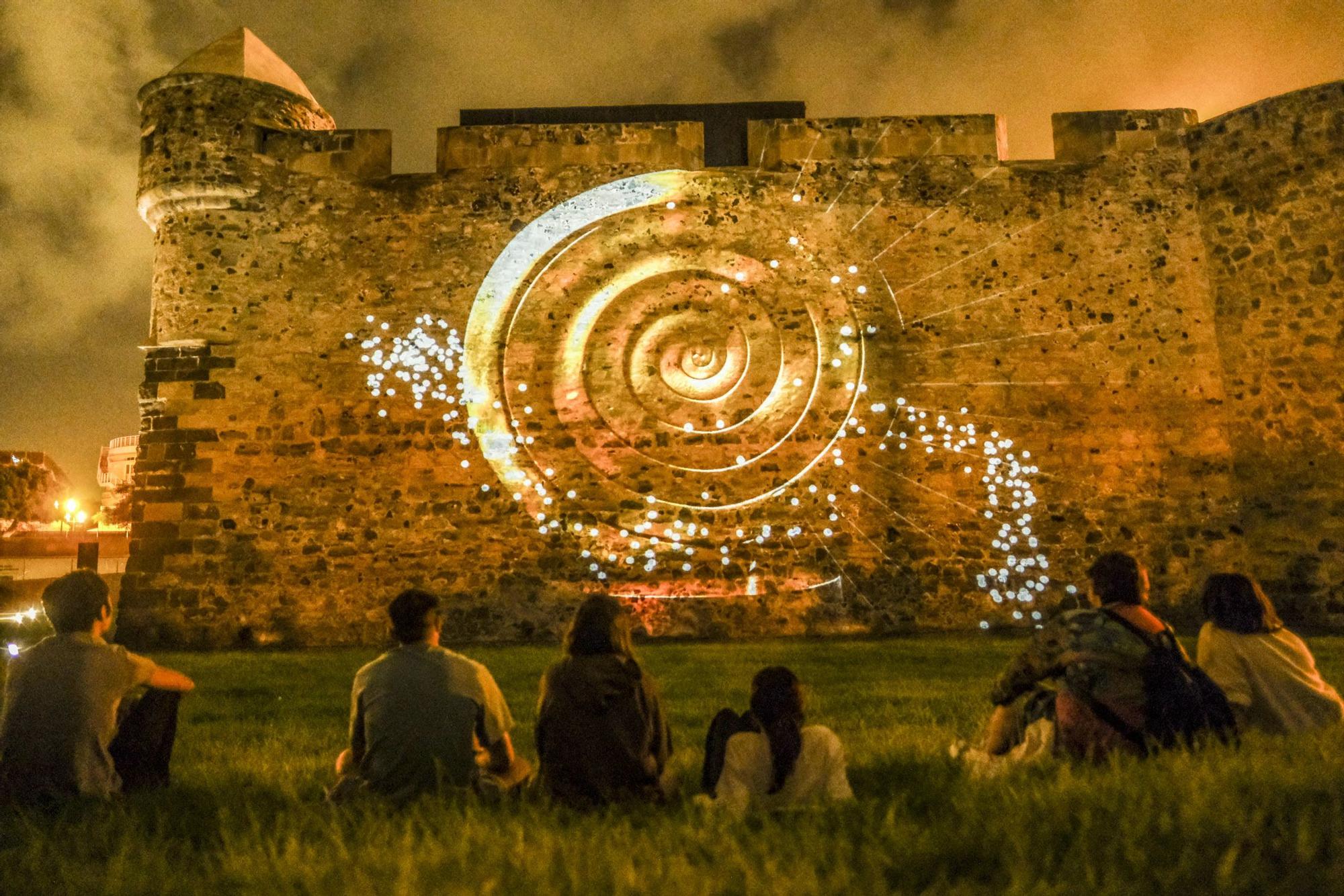 Espectáculo de videomapping 'Chirino, el arte en movimiento'