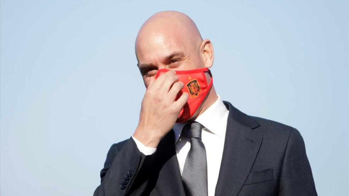 Luis Rubiales, presidente de la Real Federación Española de Fútbol (RFEF).