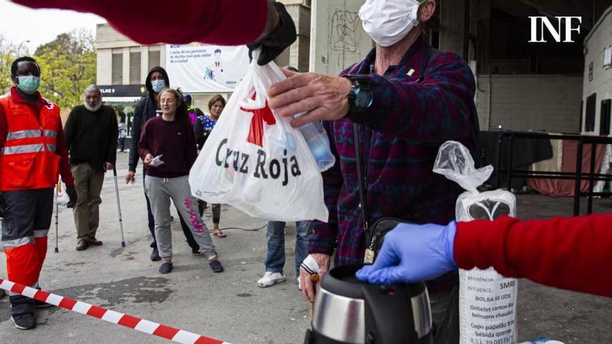 Las peticiones de ayuda a Cruz Roja y Cáritas se multiplican en la provincia