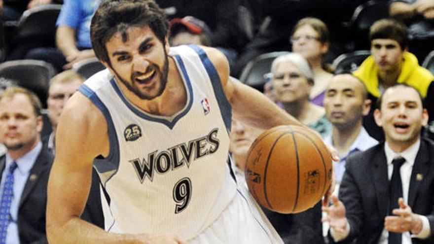 Ricky Rubio lidera el triunfo de los Timberwolves frente a los Spurs