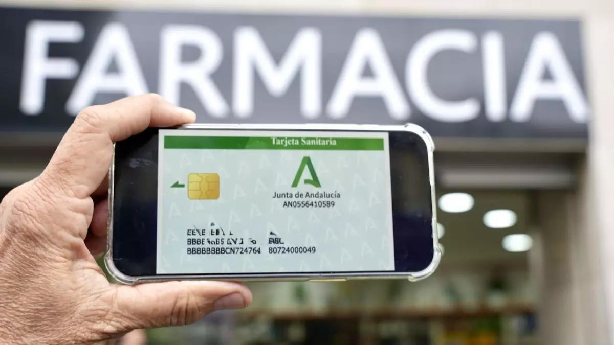 Imagen de la Tarjeta Sanitaria Virtual del SAS.