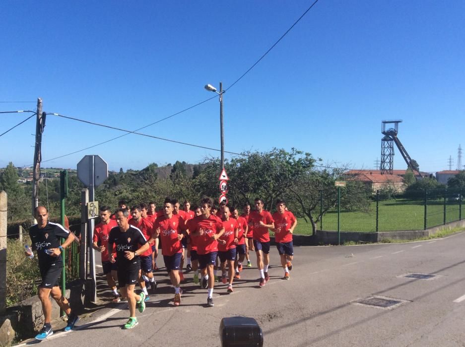 El Sporting en el Picu del Sol