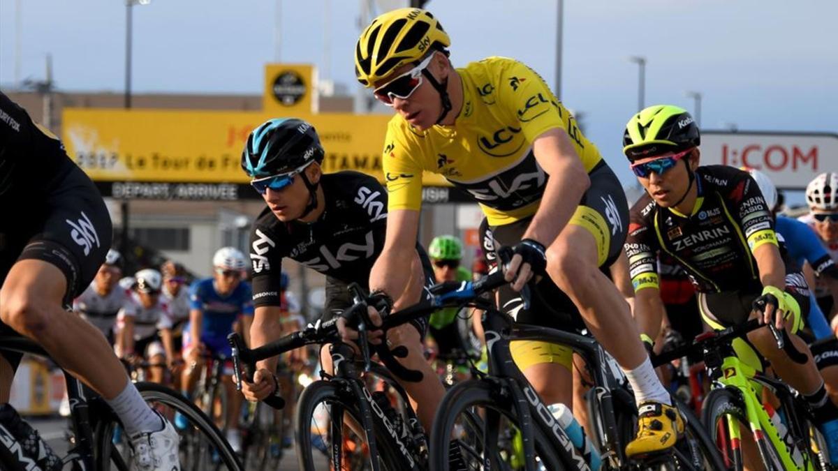 Froome , vigente campeón del Tour