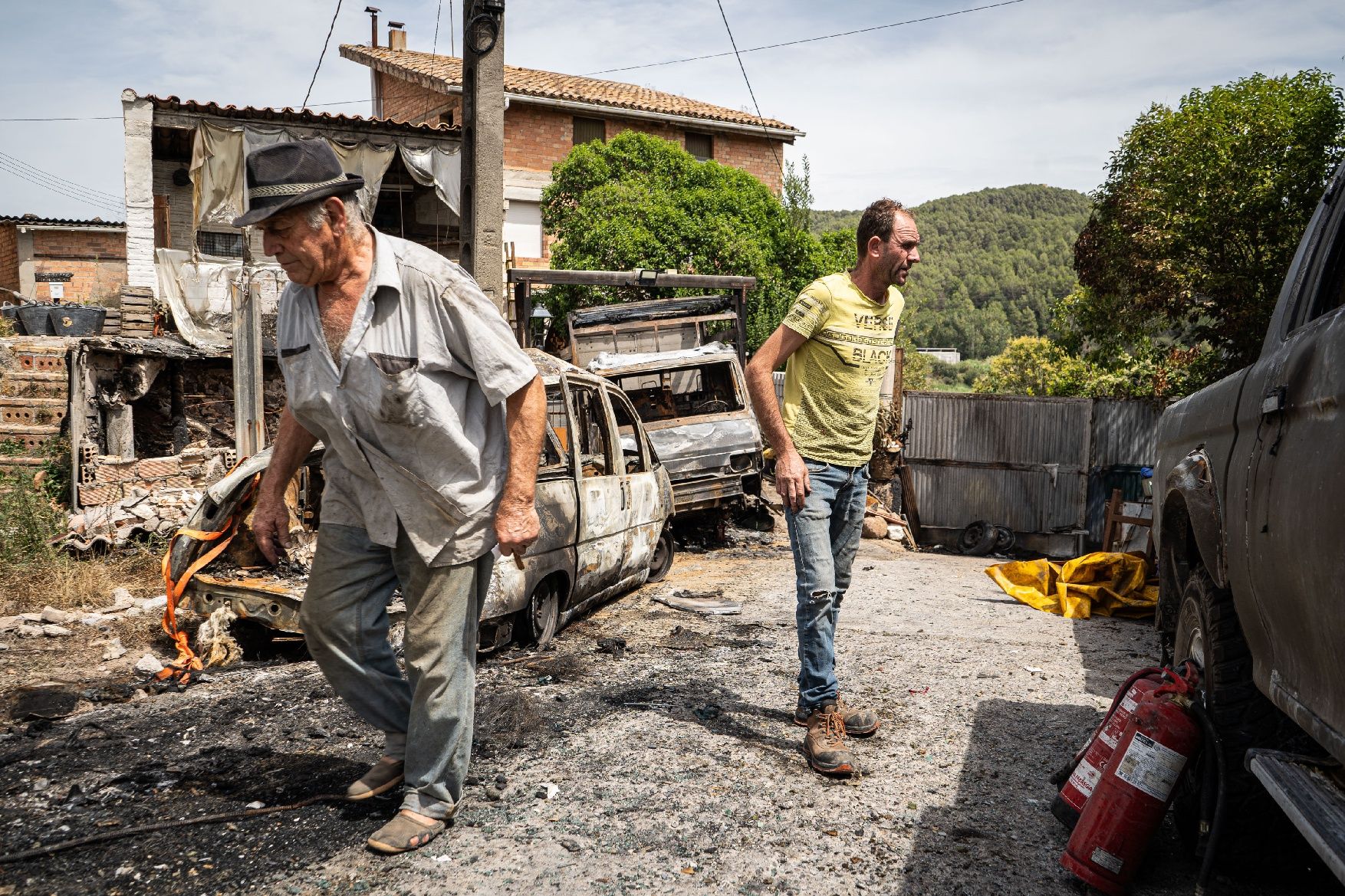 Denuncien una dona a Avinyó per calar foc als vehicles d’un familiar