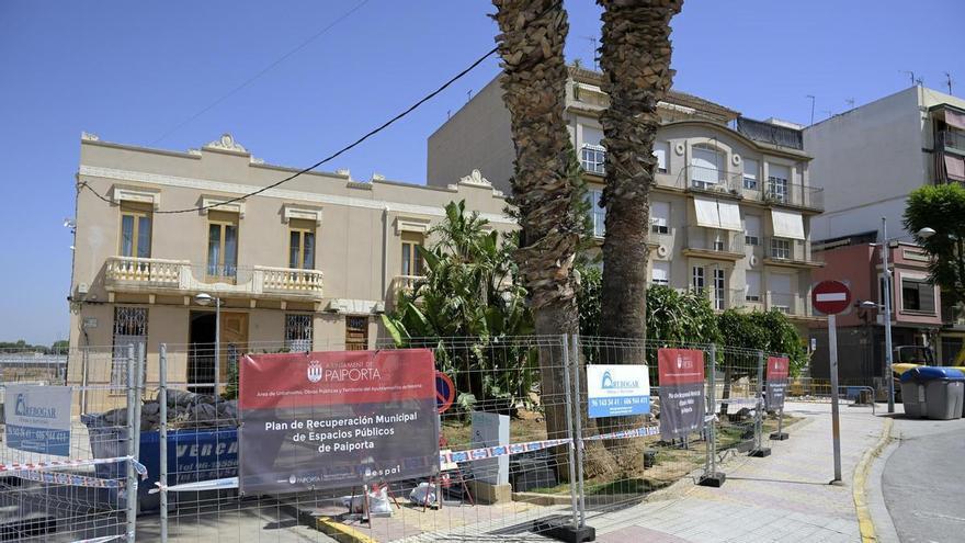 Paiporta convertirá la plaza Vicente Blasco Ibáñez en un refugio climático con más arbolado y zonas para el descanso vecinal