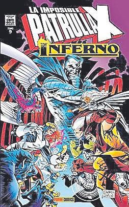 Portada de &quot;Marvel Gold. La Imposible Patrulla X. Inferno&quot;