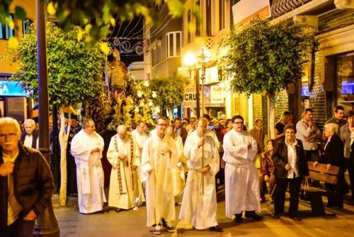 Procesion de la imagen de San Gregorio Taumaturgo