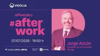 Jorge Azcón, president de la Comunitat d'Aragó, serà el nou convidat de l'#afterwork d'EL PERIÓDICO