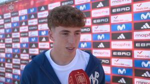 Víctor Muñoz y Mosquera disfrutan de su primera convocatoria con la selección española