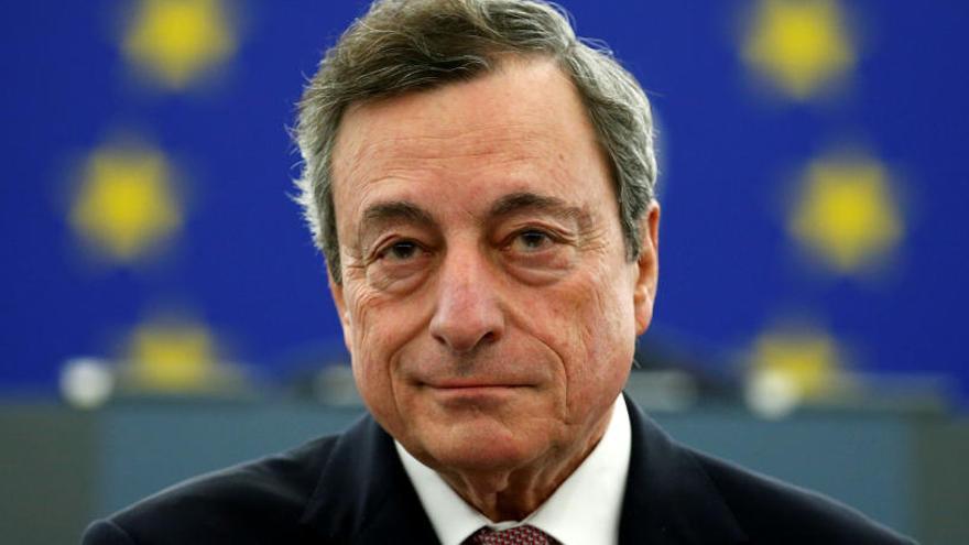 Mario Draghi, presidente del BCE.