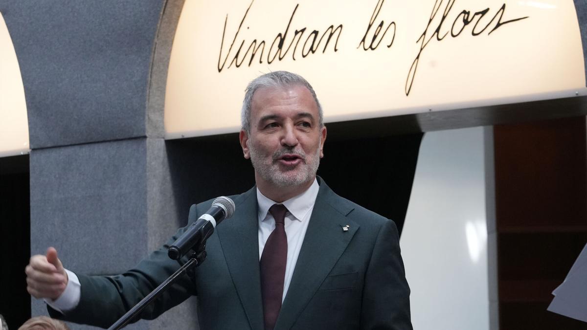 L'alcalde Jaume Collboni, a la inauguració del pavelló de Barcelona a la FIL de Guadalajara