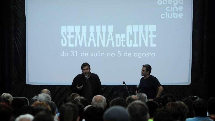 Una de las actividades de la Semana de Cine de Vilagarcía. // Iñaki Abella