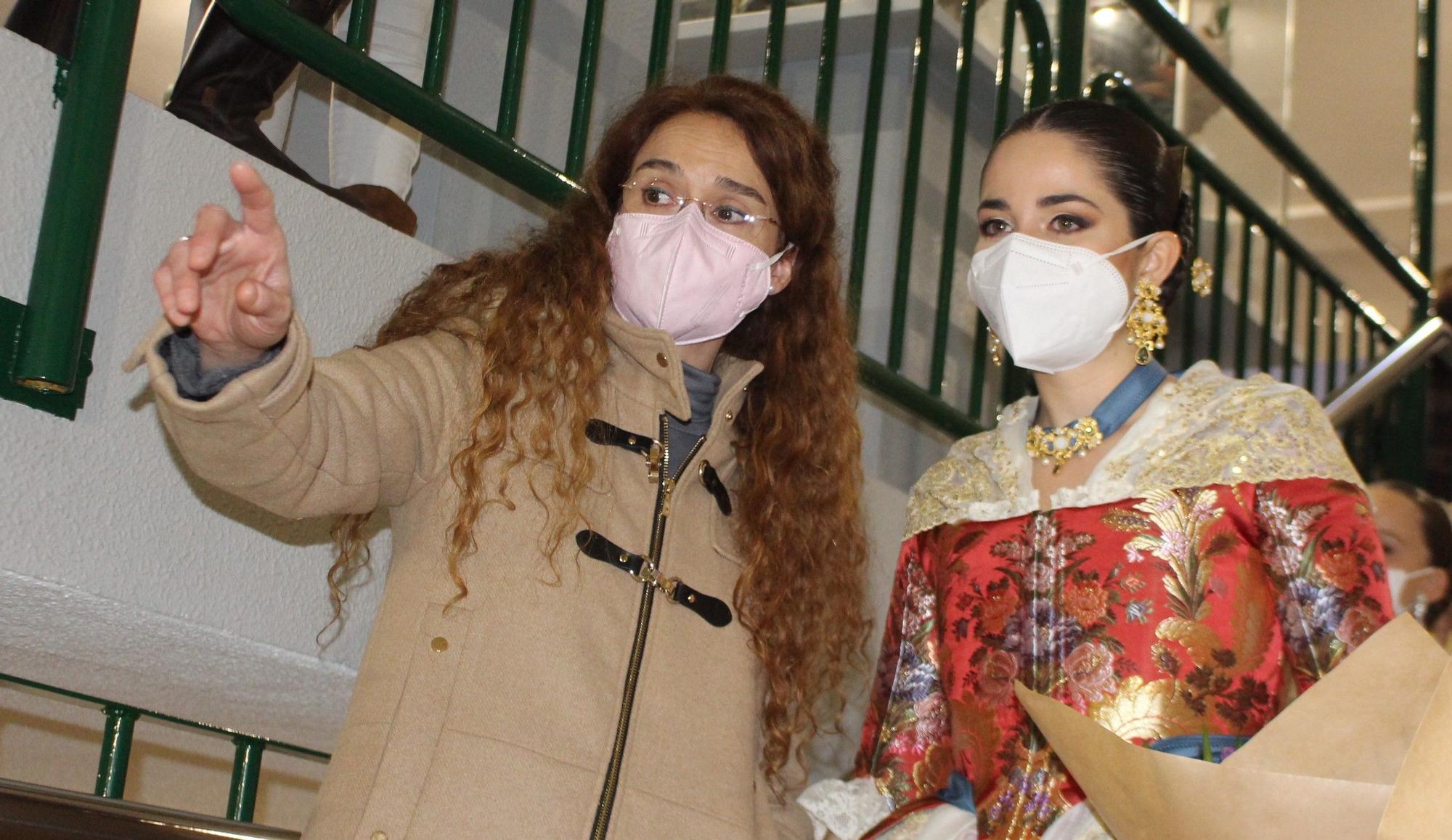 "Clinic" de museo y taller fallero para Carmen, Nerea y las dos cortes