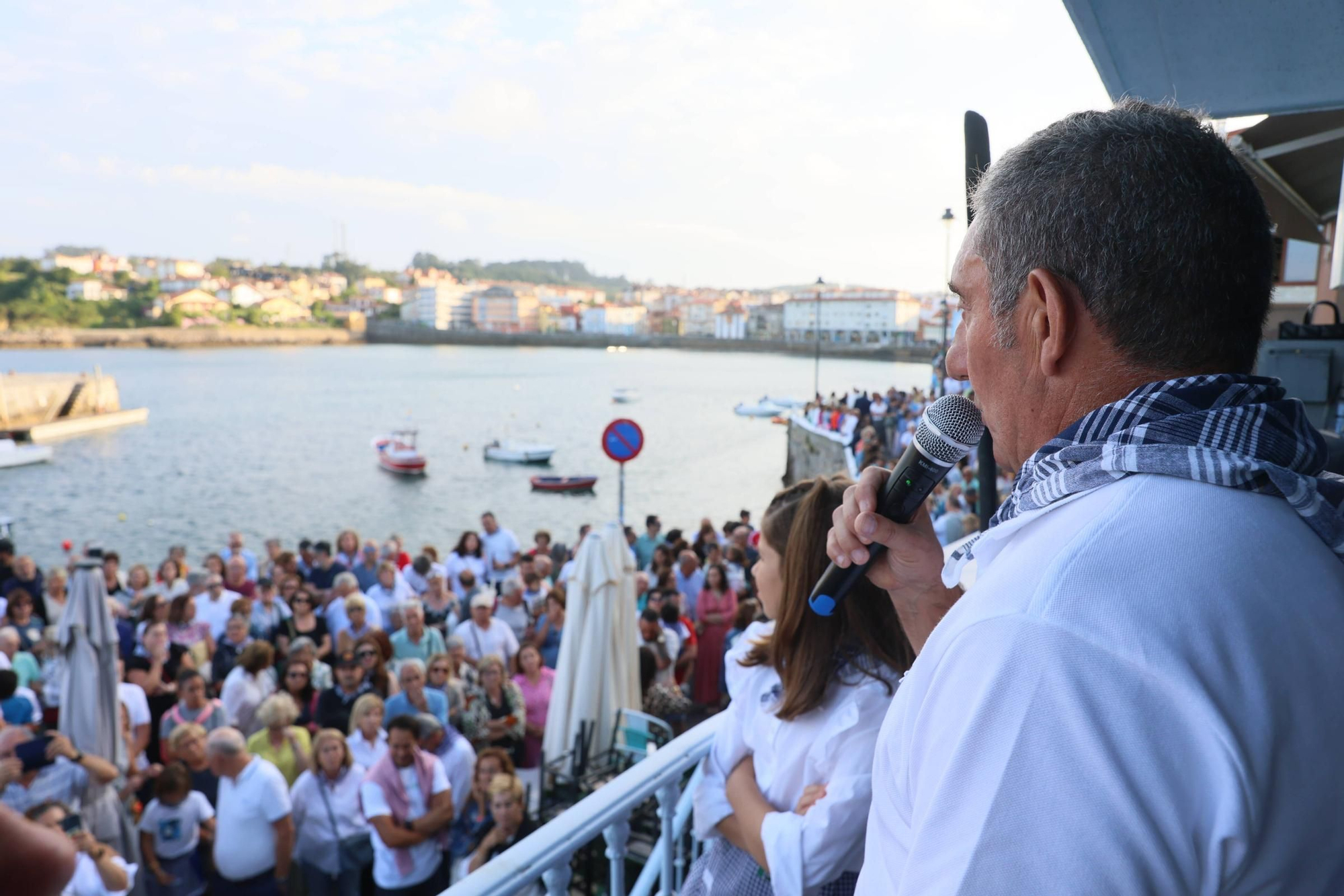 EN IMÁGENES: La procesión de "la llamada de la mar" en el Carmen de Luanco