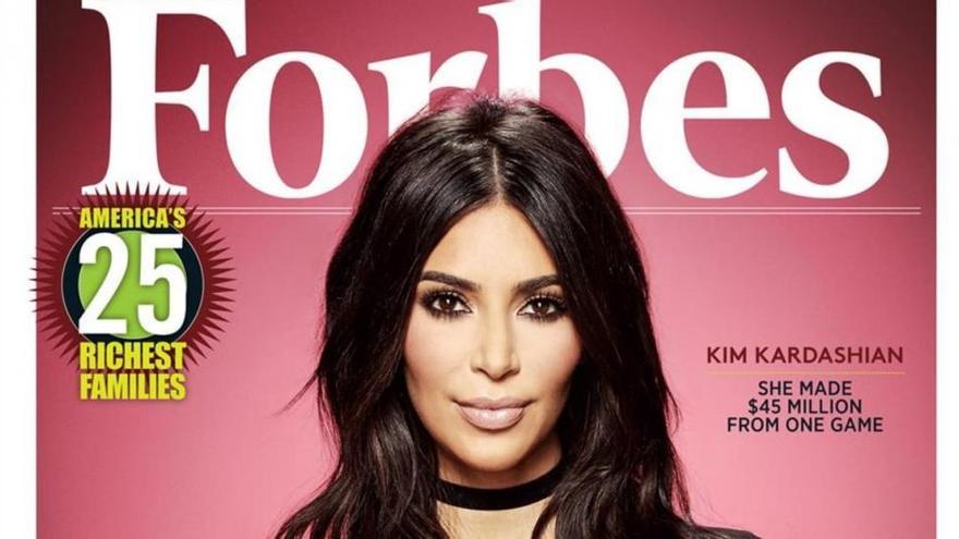 Kim Kardashian, portada de &#039;Forbes&#039;