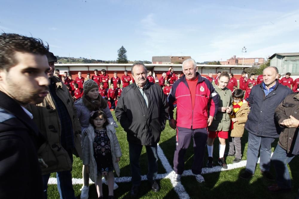 Inauguración del nuevo campo del Gijón Industrial